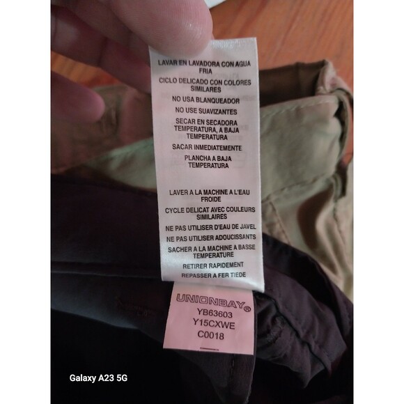 UB Tech Mens Cargo Utility Pants Size 38x34 Classic Fit Lot Of 3 Gorpcore Hiking - Picture 13 of 16